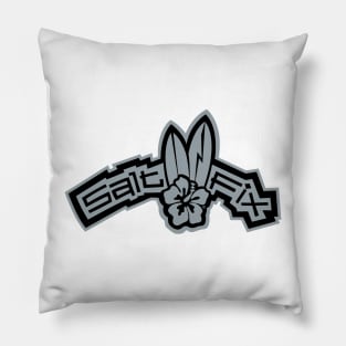 Salt Fix Summer Surfing Design Pillow