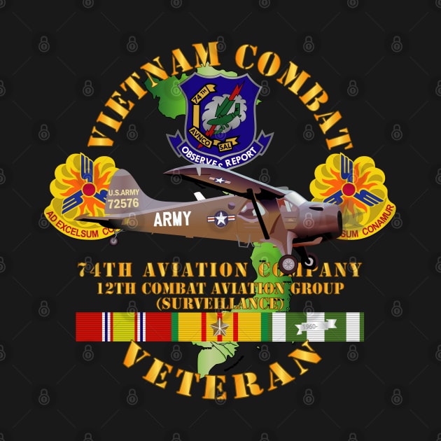 Vietnam Combat Vet - 74th Aviation Company - 12th Combat Aviation Group - VN  SVC by twix123844