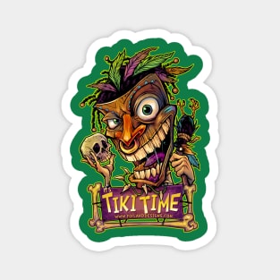 Tiki Time Magnet