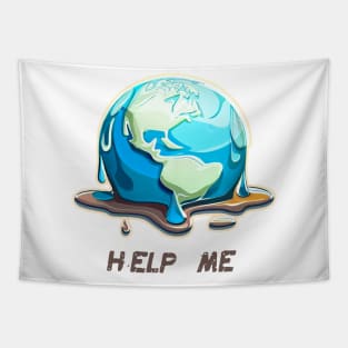 Help Me | Planet in Perli Tapestry