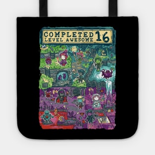 Completed Level Awesome 16 Birthday Gamer Tote