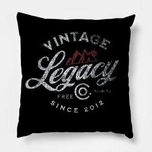 Vintage legacy distressed Pillow