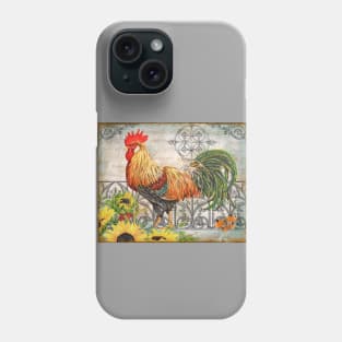 Ironwork Rooster A Phone Case