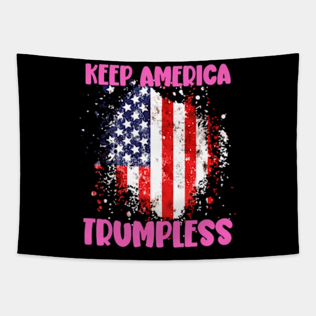 Keep America Trumpless ny -Trump Tapestry by lam-san-dan