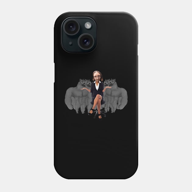 Caroline Fried Phone Case by RKBJJ