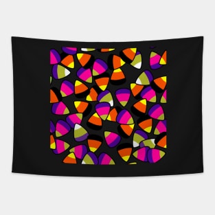 Spoopy Candy Corn Tile 3 Tapestry