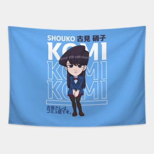 Shouko Komi Chibi Tapestry