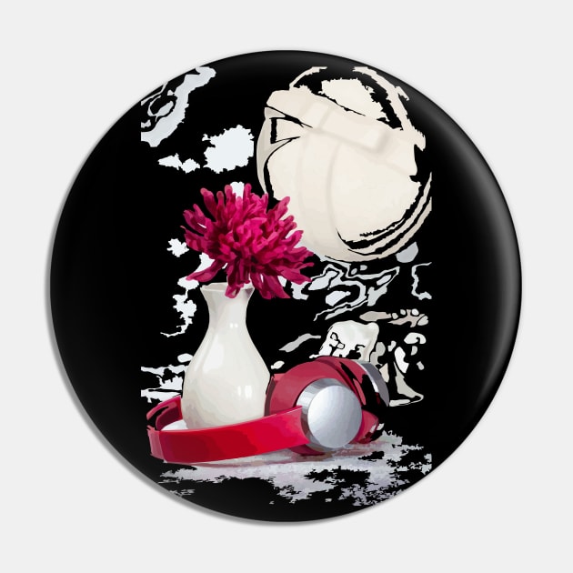 The Floral Melody Pin by Evgeniya