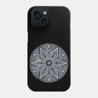 Circling The Stars Charcoal Geometric Phone Case