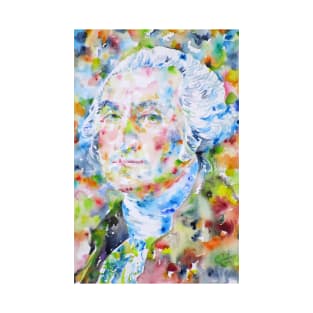 GEORGE WASHINGTON - watercolor portrait .1 T-Shirt