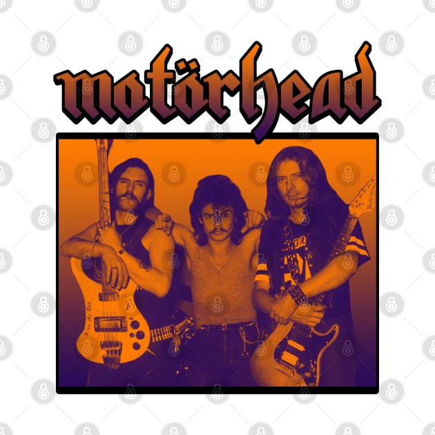 Motorhead Gradient Orange by Pemandangan Kenangan 2000