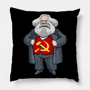 Karl Marx Pillow