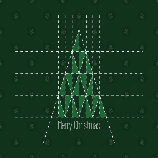 Green Architect Christmas Tree by kallyfactory