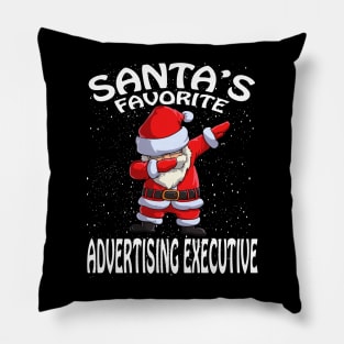 Santas Favorite Advertising Executive Christmas Pillow