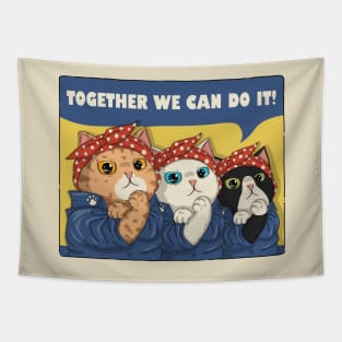 Together We Can Do It Tapestry