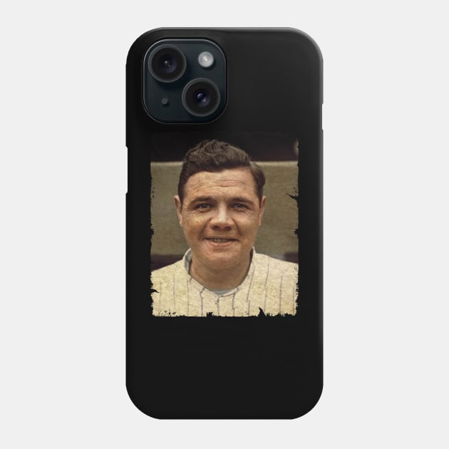 Babe Ruth in New York Yankees Phone Case by PESTA PORA