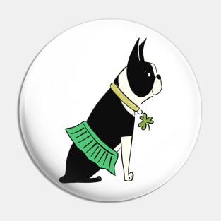 St. Patrick's Day Dog Tutu Pin