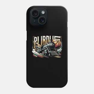 PURDUE Basketball Tribute - Basketball Purdure University Design Purdue Tribute - Basket Ball  Player Phone Case