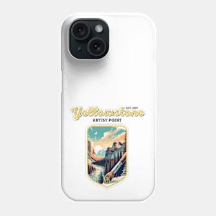 USA - NATIONAL PARK - YELLOWSTONE - Yellowstone Artists Point - 12 Phone Case