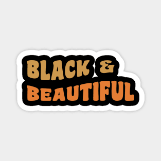 Black & Beautiful Magnet