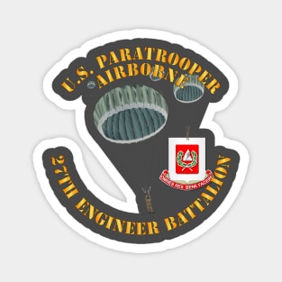 Army - US Paratrooper - 27th Engineer Bn wo Shadow Magnet