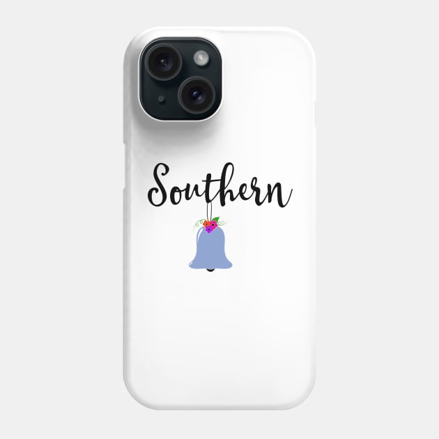 Southern Bell Phone Case by TreetopDigital