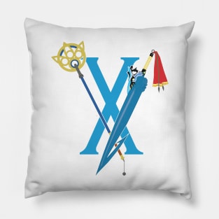 Yuna and Tidus Pillow