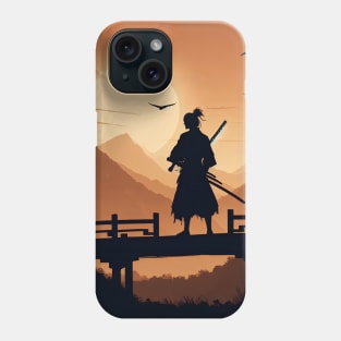 Samurai Silhouette #10 Phone Case