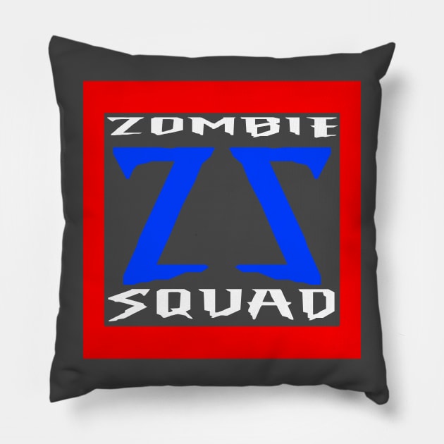 Zombie Squad ZS Sinister (Liberty) Pillow by Zombie Squad Clothing