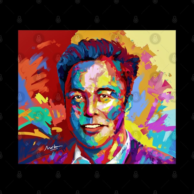 elon musk by mailsoncello