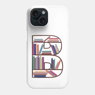 B Bookcase Phone Case