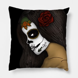 The Day Of The Dead Girl Pillow