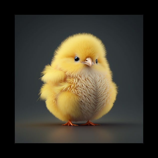 Cute Easter Chick by My Geeky Tees - T-Shirt Designs