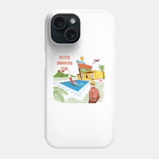 Heated Swimming Pool Phone Case