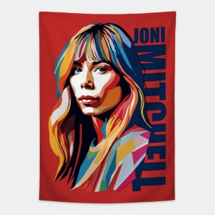 Joni's Melodic Journey Tapestry