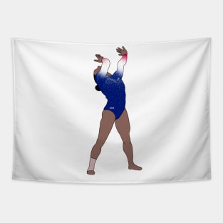 Simone Biles 2023 World Gymnastics Championships Tapestry