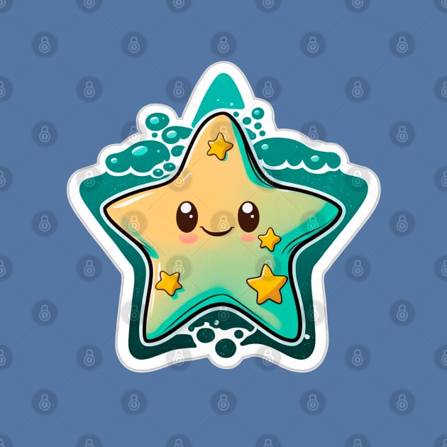 Cute sea star by NATLEX