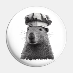 Capybara cook Pin