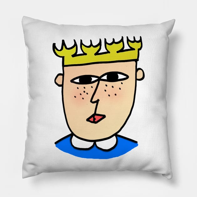 Little prince Pillow by ghjura