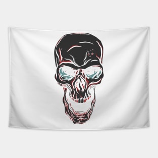 Skull , reaper with depth eyes Tapestry