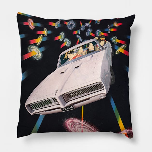 Hyperspace Pillow by Lerson Pannawit