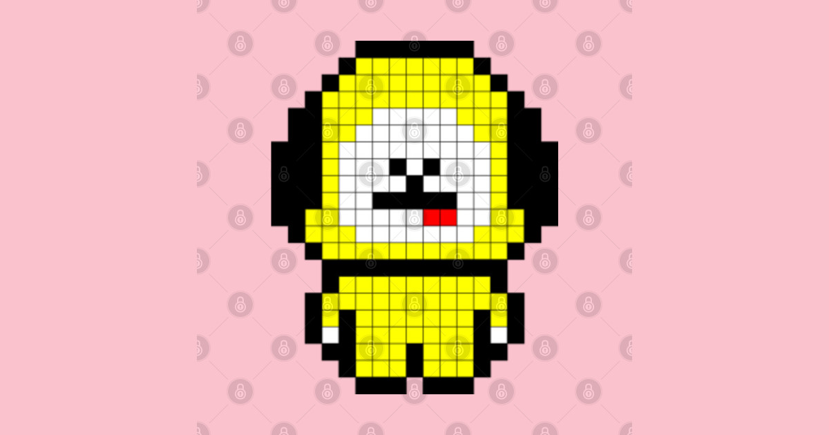  Pixel  Chimmy  Chimmy  Bt21  T Shirt TeePublic