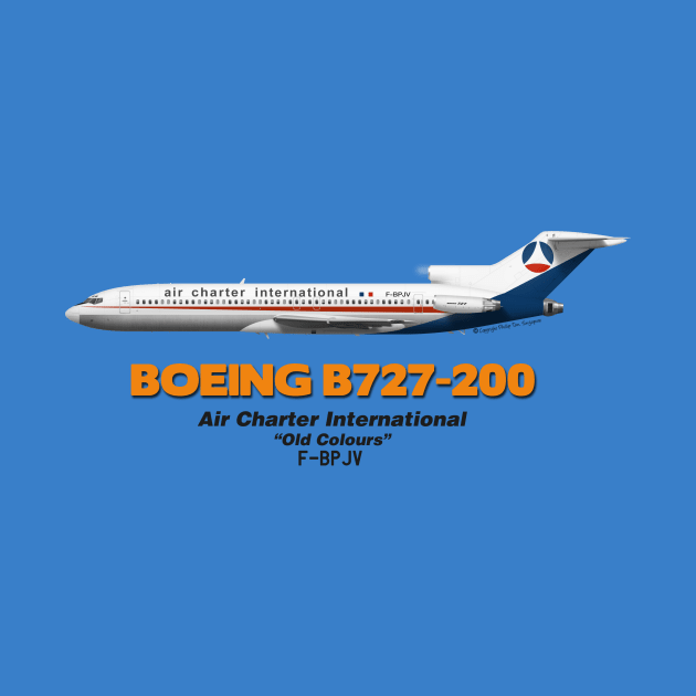 Boeing B727-200 - Air Charter International "Old Colours" by TheArtofFlying
