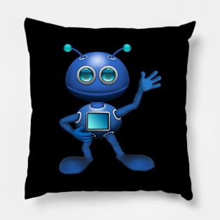 Alien Robot Pillow