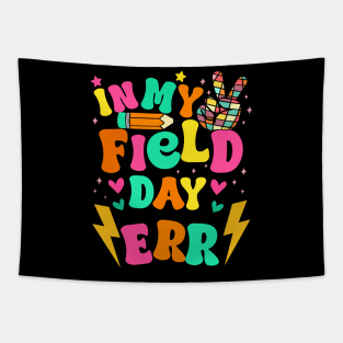 Groovy Retro In My Field Day Era Fun Day Field Trip School Tapestry