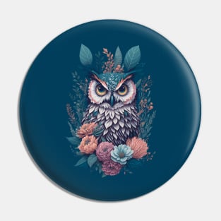 Retro Owl Pin