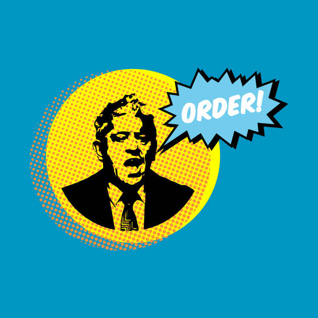 John Bercow - Order! Comic Style by NeonSunset