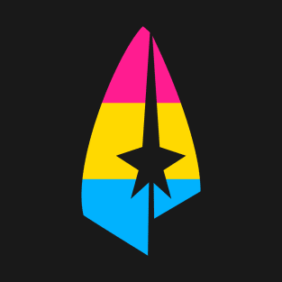 Pride Pansexual Treksphere Logo T-Shirt