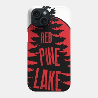 Red Pine Lake Phone Case