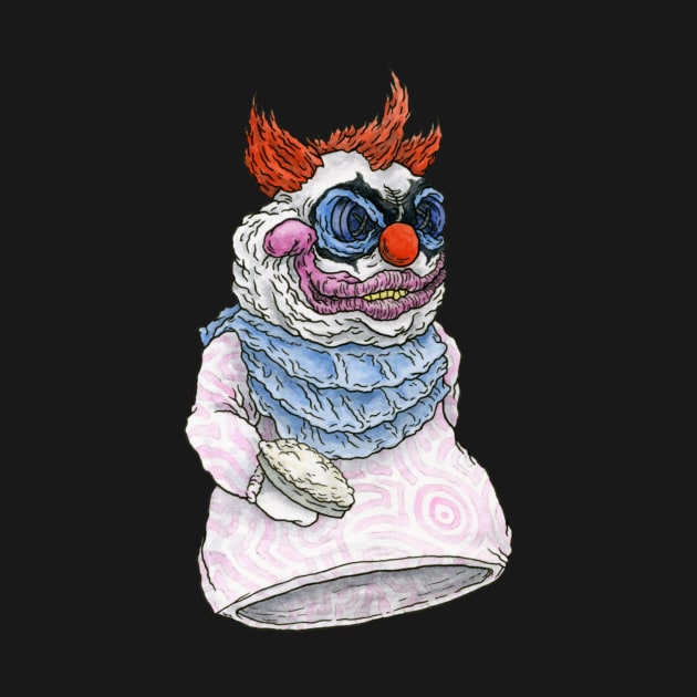 Fatso, Killer Klowns - Horror Hand Puppet by ScottBokma